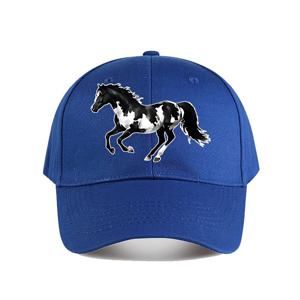 Pferdedruck Mütze Mehrere Farben Baseballkappe Mode Unisex Sonnenhut Damen Outdoor Sport Snapback Kappe