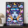 Diamond Painting Cinderella Dark Neon Style Illustration Mosaic Art DIY Cross Stitch Embroidery Set Full Diamond Home Decor Gift