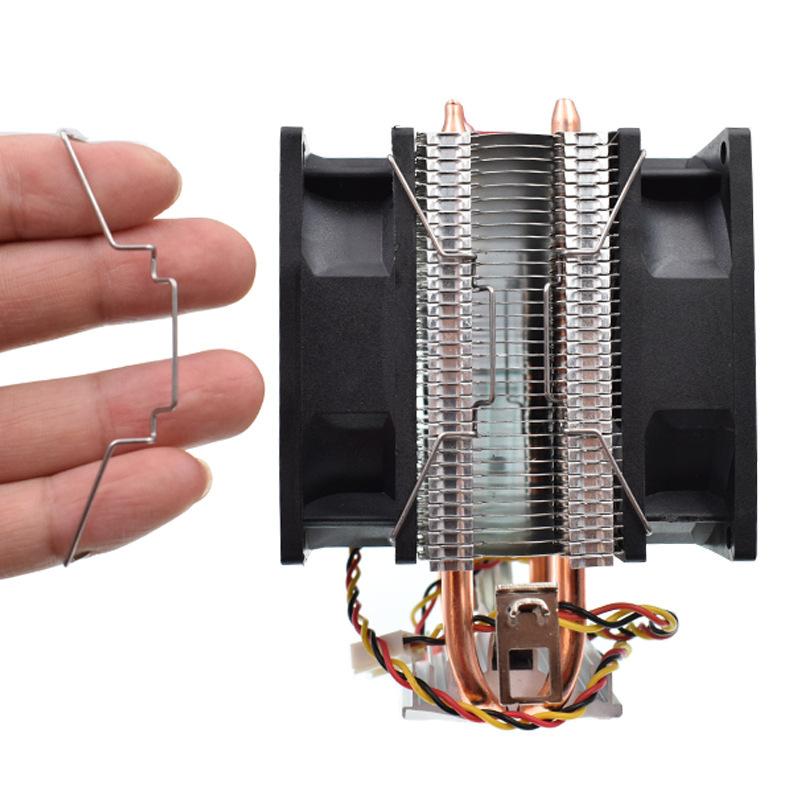 2Pcs/Pair 80/90/120Mm Cooler Fan Buckle Computer Cpu Cooling Fan Clips 304 Stainless Steel Wire Fastener Buckle Bracket