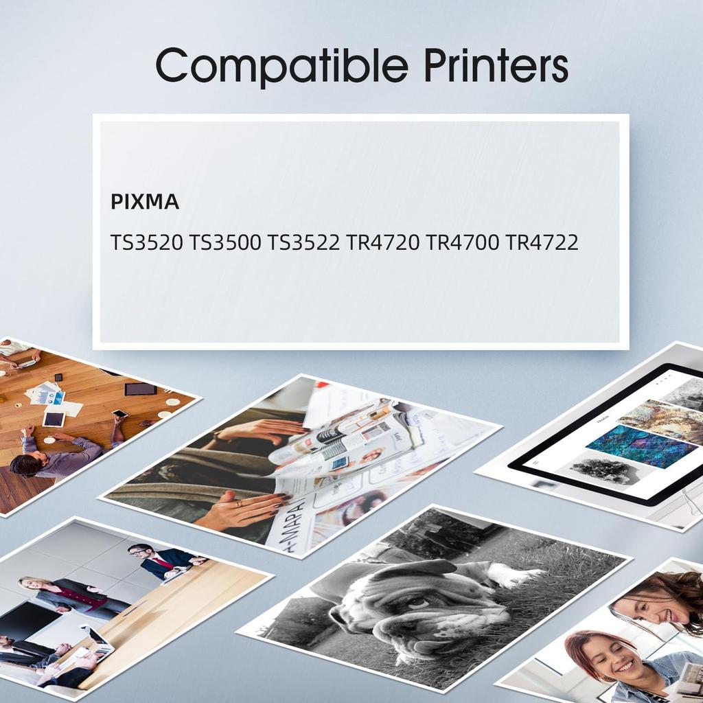 PG-275 Black Ink Cartridge Combo Pack Replacement for Canon 275 275 XL PG-275 275XL High Yield Black Ink for PIXMA TS3520 TS3522 TS3500 TR4700 TR4720