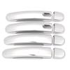Para Volkswagen VW Tiguan MK1 2007-2016 Exterior Lateral Maçaneta Da Porta Tampa Moldagem Cromada Porta Tigela Guarnição Moldura Moldura 2008 2009 2010