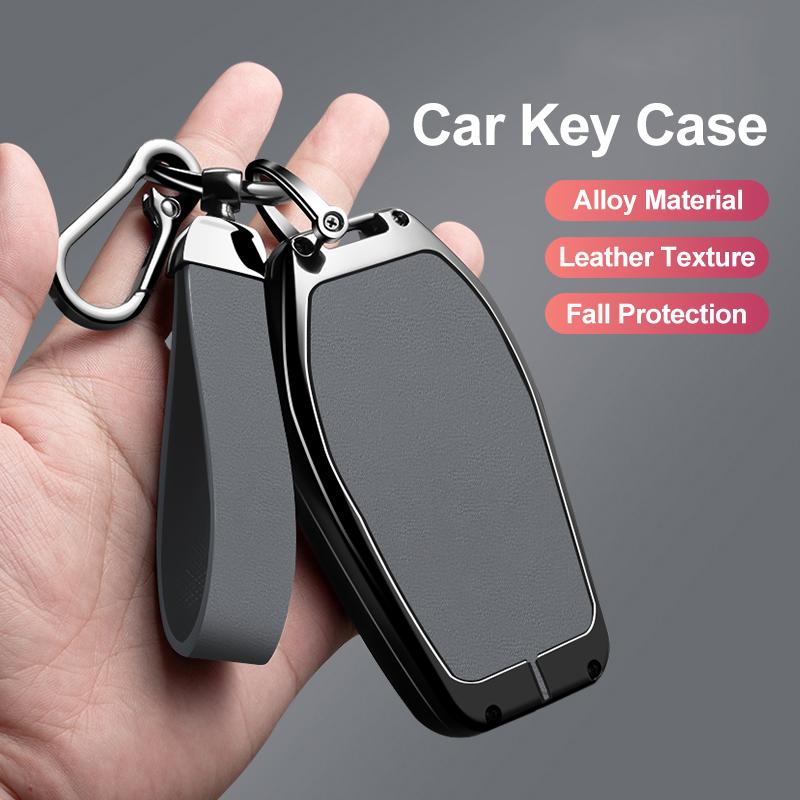 Zinc Alloy Leather Car Key Case For Bmw G30 G12 G11 G32 G31 5 7 Series I8 I12 I15 G01 X3 X4 G02 G05 X5 G07 X7 Key Case