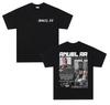 Rap-Sänger ANUEL AA Real Hastala Muerte Tour 2025 Neues Album T-Shirt Herren Retro HipHop Mode Baumwolle Kurzarm T-Shirt