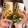 The Golden Noble Tiger For Samsung Galaxy S26 S20 FE S21 S22 S23 Plus S24 Ultra 25Ultra S21+ S9 S22 Golden glass phone case