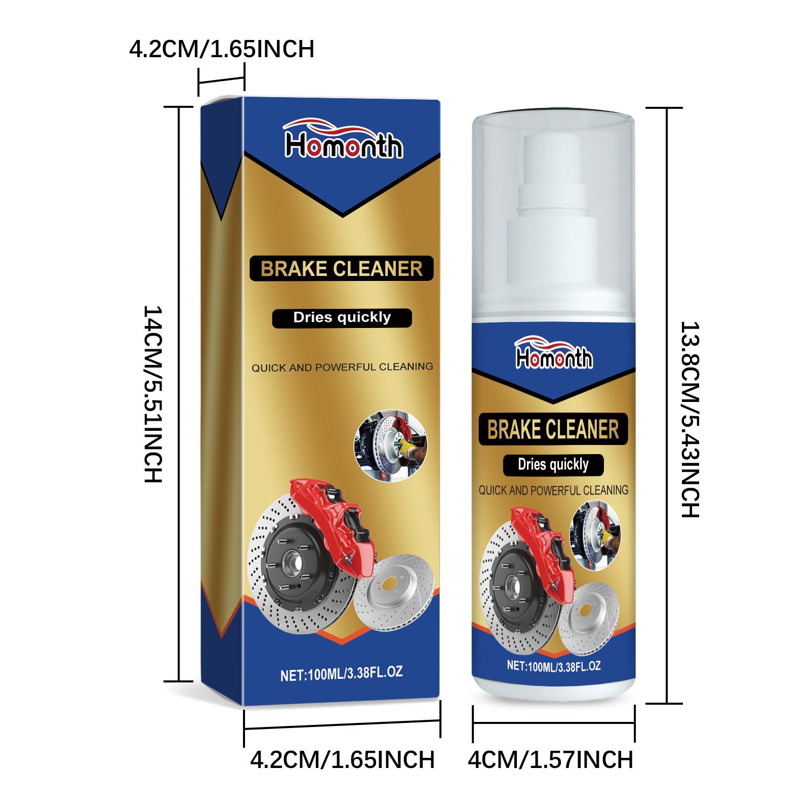 

Automotive Brake Cleaner Rust Removes Extends Brake System Lifespan Efficient Cleaning Degreasing Polishing Maintenance Cleaner