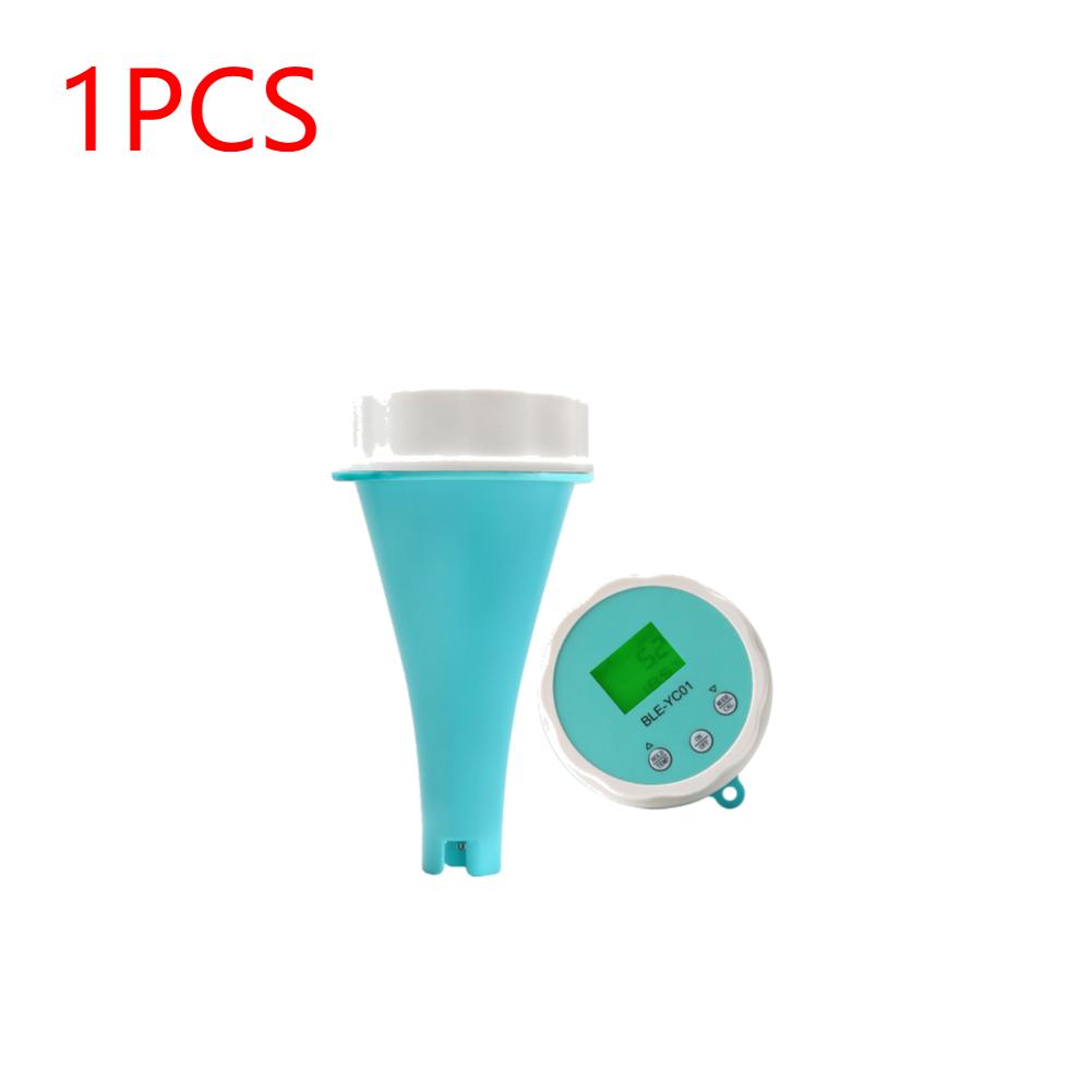 6 in 1 Smart Floating Swimming Pool Water Analyzer 5-1pc APP Online Monitor Water Quality Tester BT PH CL TDS EC ORP TEMP Tester