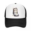 Custom Cute Cat Girl Neco Arc Baseball Cap Women Unisex Adjustable Tsukihime Anime Trucker Hat Streetwear Snapback Dad Hats