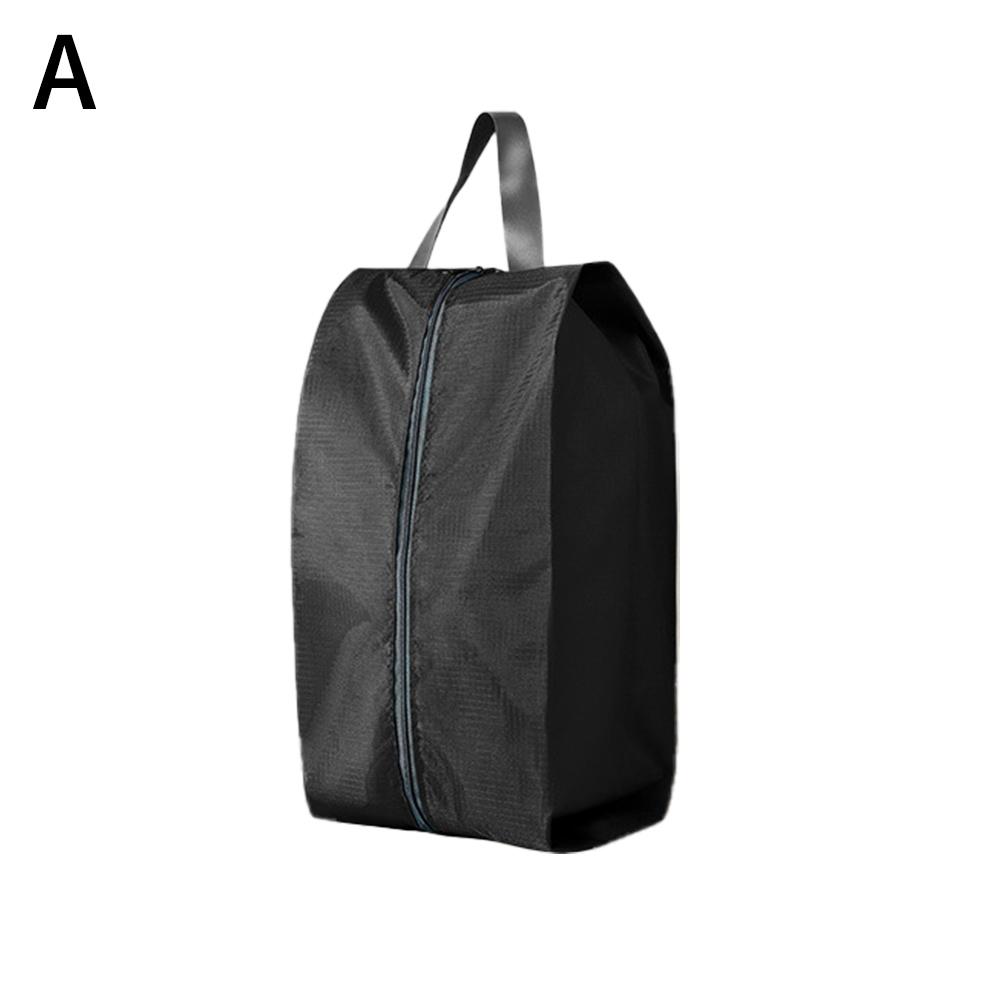 Tragbare Reise-Schuhtasche Großes Fassungsvermögen Staubdichte Organizer-Taschen Reise-Nylon-Schuhtasche mit Robuster Reißverschlussbeutel Wasserdicht