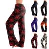 Women's Casual Drawstring Pants with Halloween Print for Daily Wear and Parties