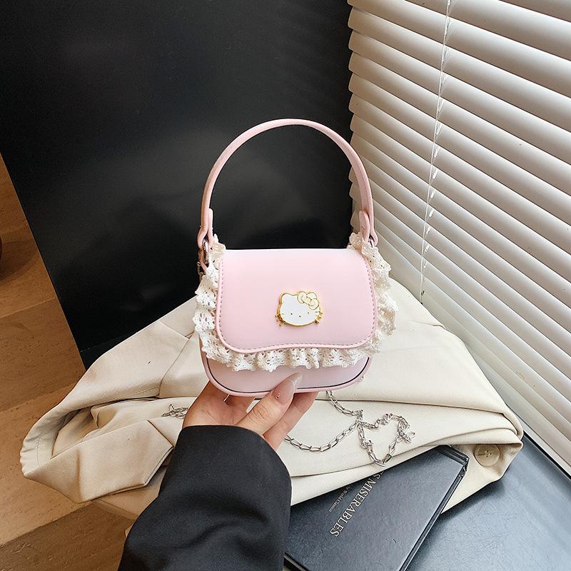 Women's personality is simple, small and fresh butterfly armpit bag is fashionable and popular, solid color texture mini shoulder messenger bag