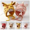 Katoenen Cartoon Babyhoed Winddichte Meisjes Oorbescherming Cap Modieuze Baby Cap Winter