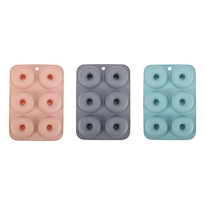 Ru Han Round Silicone Donut & Cookie Baking Mold