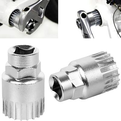 Bicycle Square Hole Axis Sleeve Bottom Bracket Remove Repair Tool Accessories