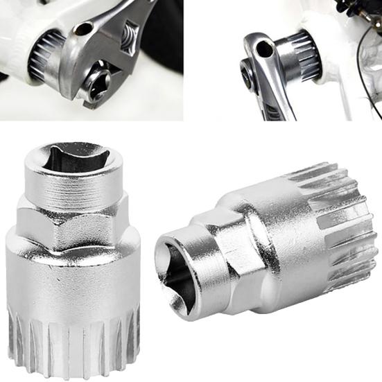 Bicycle Square Hole Axis Sleeve Bottom Bracket Remove Repair Tool Accessories