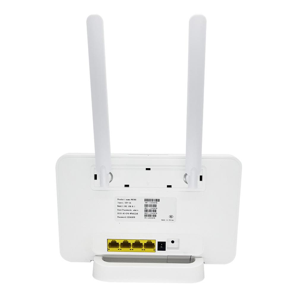4G Wireless CPE Router with Detachable Antenna and Mobile Hotspot Capability