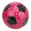 Kinder Fußball Größe 3 Rosa Aufblasbar PU Gummi Innenleben Kinder Fußball Spielzeug für den Außenbereich J-ouuo