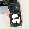For Realme 10 4G Case RMX3630 Cute Panda Cartoon Cover Soft TPU Phone Case For Realme 10 Pro Plus Pro+ Realme10 5G Fundas Bumper