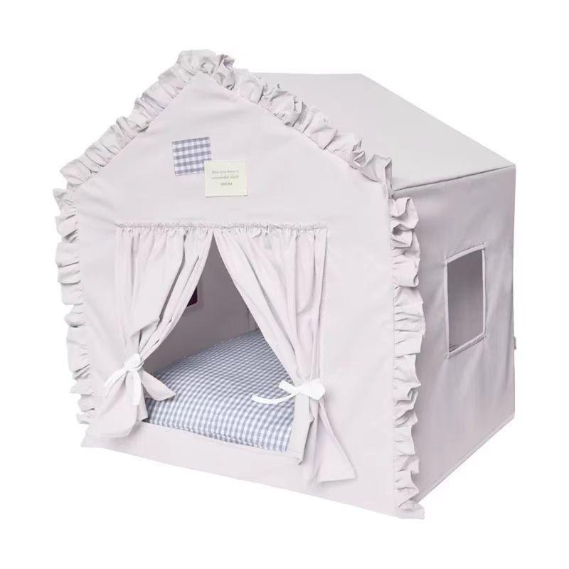 Cat kennel pet cat house semi-enclosed mat universal