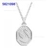 Womens Gradient Blue Swan Necklace Classic Clavicle Chain Fashion Jewelry