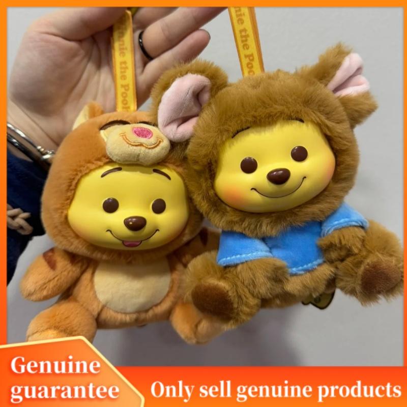 Nová originální Miniso Winnie The Pooh Naughty Party Slepá krabička Akční figurka Přívěsek Panenka Dekor Klíčenka Narozeninový dárek pro dívku Dětská hračka