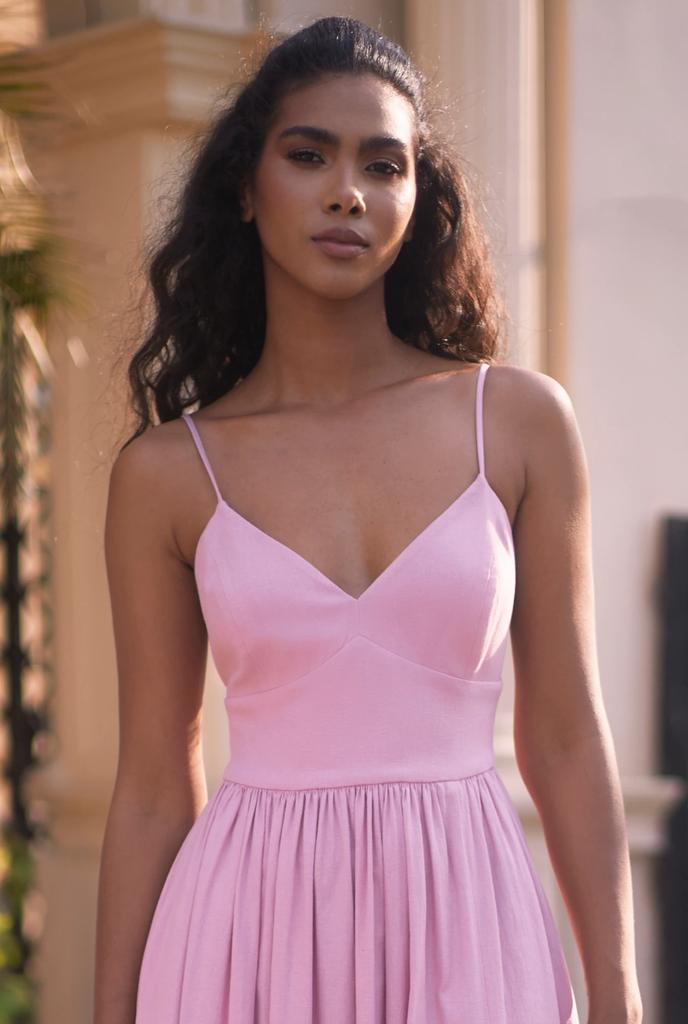 Kamalla Pink - a harmony of pink in an maxi dress