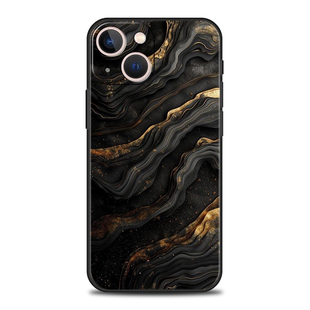 

Folds Texture Phone Case Cover for iPhone 17 16 15 14 13 12 Pro Max 11 Pro Max 17 AIR Plus Shockproof Soft TPU Shell Fundas Capa iPhone 15Pro Max