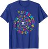 Pi Spiral Novelty Math Geek 3.14 Pi Day Funny Math  Unisex T-Shirt