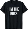 Boss Inspired Graphic Tee - Perfect for Confident Leaders!