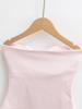 Spicy Girl Off-the-Shoulder Padded Bandeau Top: Slim Fit, Sleeveless Summer Vest