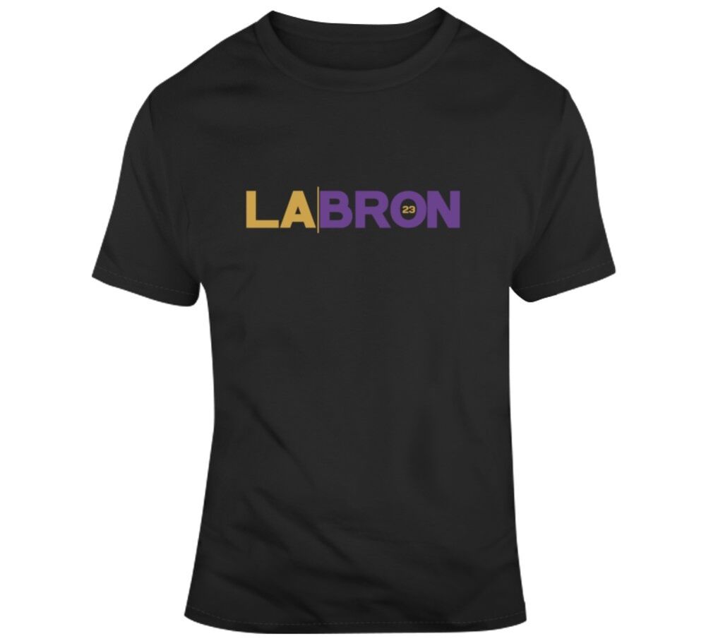 

Футболка унисекс La Bron Lebron James Los Angeles Baskertball King Fan