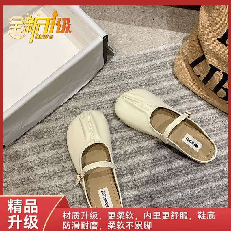 Baotou Half Slippers Women's Summer Wear 2025 New Flat Casual Pregnant Women Lazy Shoes Muller Shoes Half Drag Single Shoes