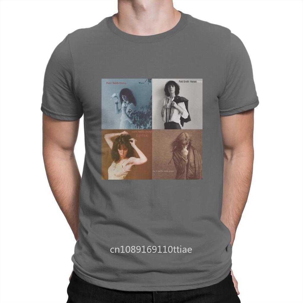 Nuova T-shirt di Patti Smith per Uomo Stagione Quattro Pattyi Girocollo T-shirt Base Hip Hop Regalo Abbigliamento Streetwear