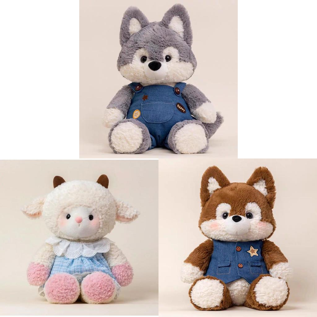 Generic Plush Toy Animal With Soft Pp Cotton Filling Perfect For Kids And Collectors