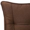 Office Chair Brown Fabric