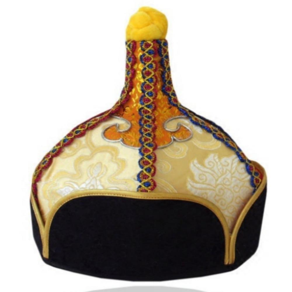 Stable Pointed Shape Ethnic Costume Headwear Comfortable Wearing Performance Hat Cultural Gala