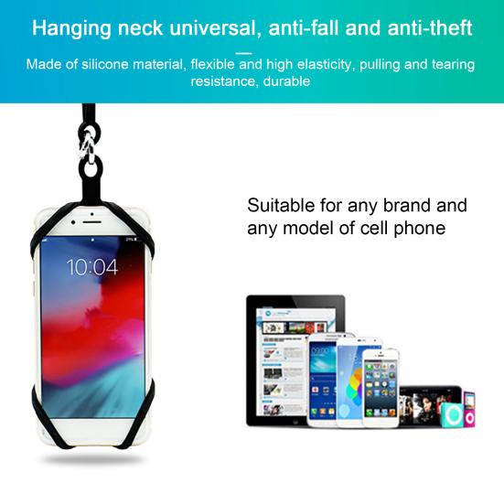 Phone Lanyard Flexible Wear Resistant Quick-Release Simple Installation Universal Fit Cell Phone Lanyard Rope