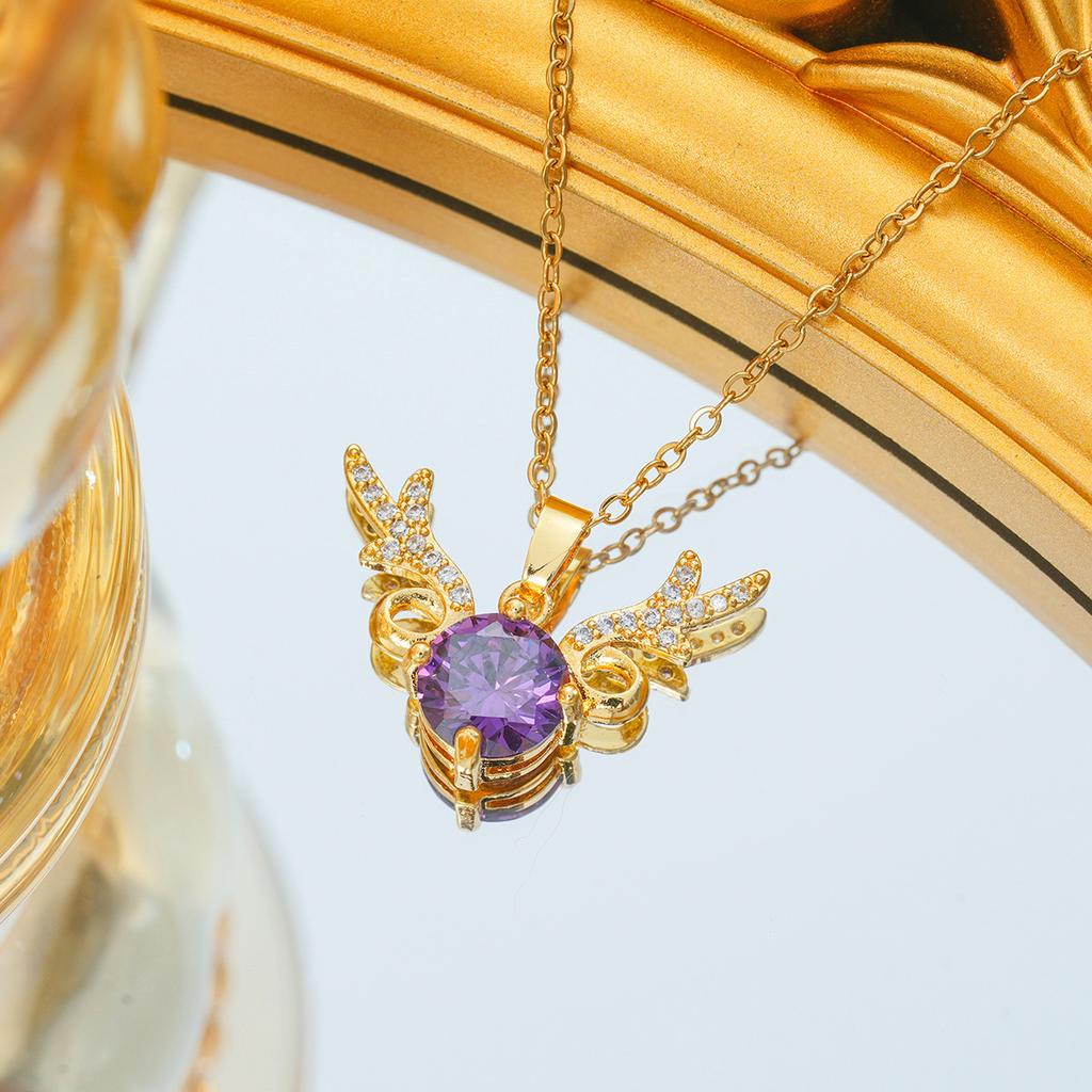 Zircon Antler Necklace for Women with Light Luxury High-end Clavicle Chain Temperament Versatile Fashion Design