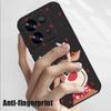 Cute Christmas Elk Printed Lanyard Phone Case For Xiaomi Redmi Note 14 13 12 Pro Note 13 14 Pro Plus 5G 13 13C 4G 11 10 Pro Silicone Cover