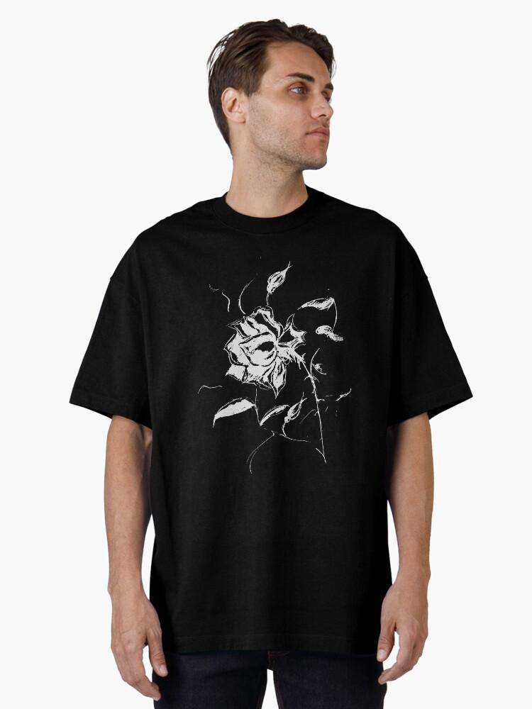 Gothic Rose No.2 Oversized T-Shirt