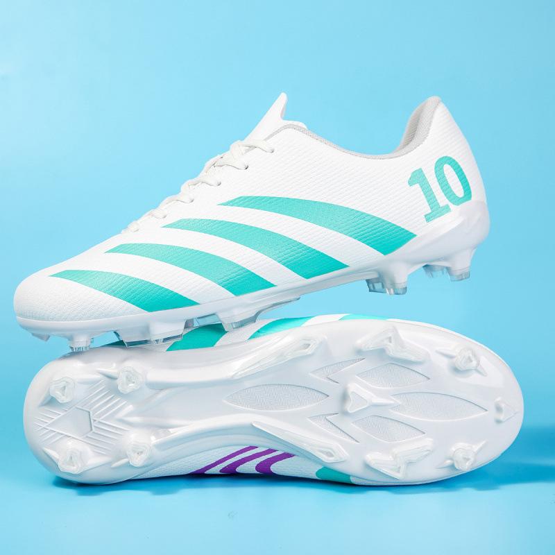 2025 Summer New Teen Student Couple Spike Competition Training Low Top Soccer Boots 35-45 Yards