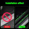 New Luminous Car Door Sill Trim Stickers Protective Strip Film Decal for Volkswagen Polo Golf Touran Beetle Jetta Tiguan Ma