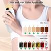 HOMZY Portable IPL Laser Epilator 999999 Flashes - Painless, Permanent Hair Removal for Women’s Body and Bikini Line