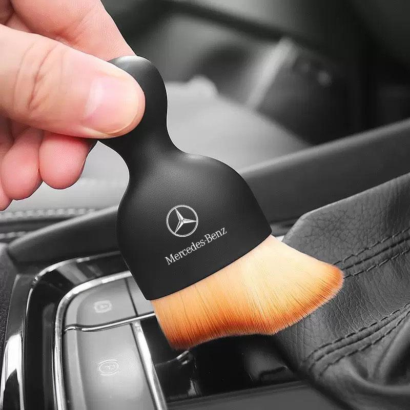CEJ1 2025 Hot For Benz Suede Car Wash Towel Cleaning Rag Cloth Cleaning Soft Brush for Mercedes Benz AMG W203 W206 W220 W205 W211 W21