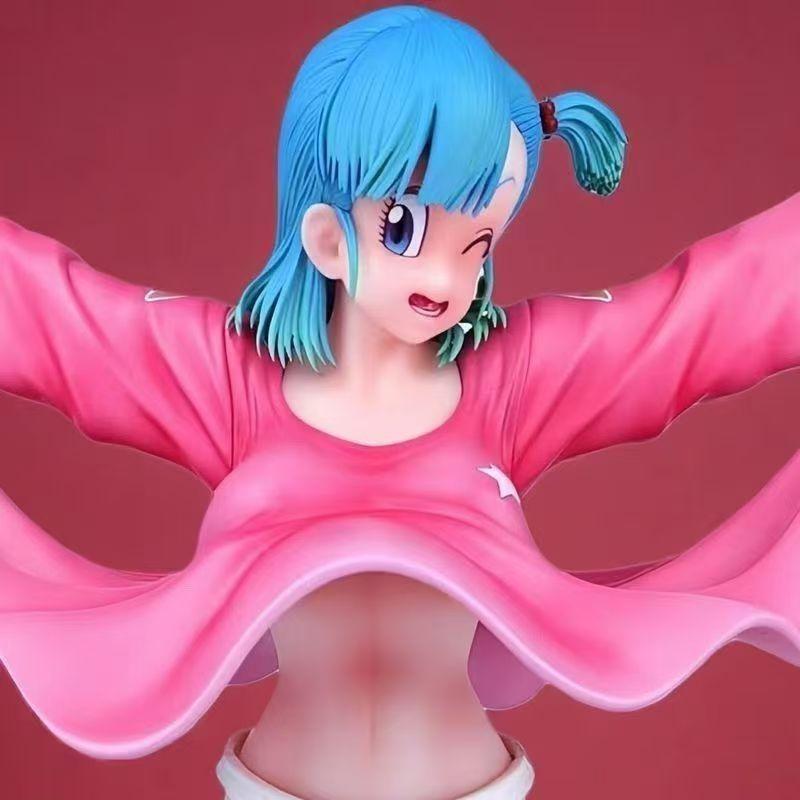 Gonna Durevole Serie Bulma Resonance Bella Ragazza Dragon BallZ Può Muoversi PVC Preferiti Scrivania 11.02Pollici/28cm Figura Anime hot toys