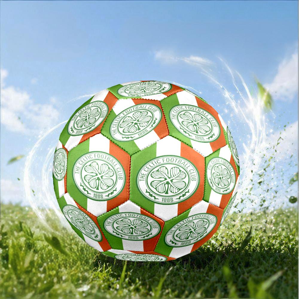 Cel-tic Football Club Crest Printed Size 5 Soccer Balls, High-Quality, Anti-Slip, Protective Football, A Unique Gift , Birthdays, Christmas Gifts