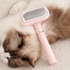 ODM OEM Pet Plastic Brush Comb Stainless Steel Pins Grooming Slicker Brush Pet Brush