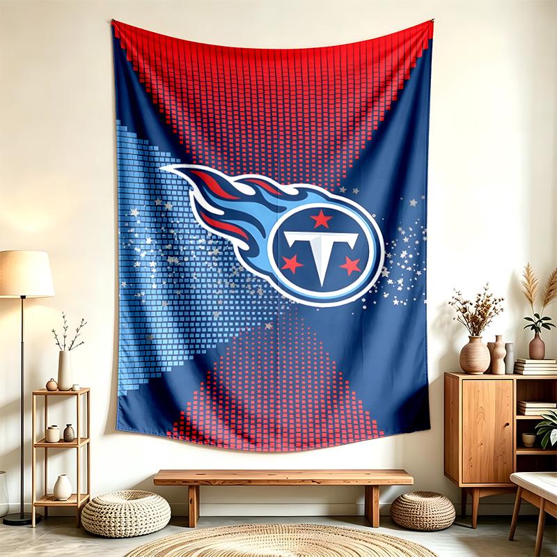 Tennessee Titans (23) Tapestry Suitable For Decorating Homes Dorms And Bedrooms Soft To The Touch And A Perfect Gift For Friends And Family