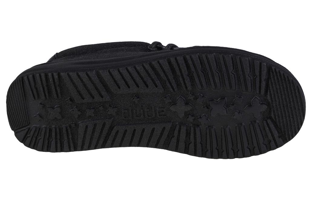 Hey Dude Wally Youth Basic, for Boy black Sneakers