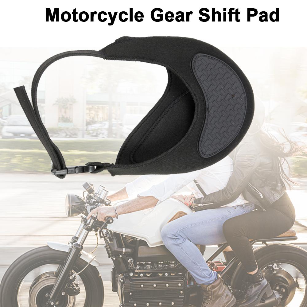 2PCS No logo Motorcycle Gear Shift Pad Waterproof Anti-slip Motorbike Bike Boots Covers Riding Cycling Shoes Cover Lightweight