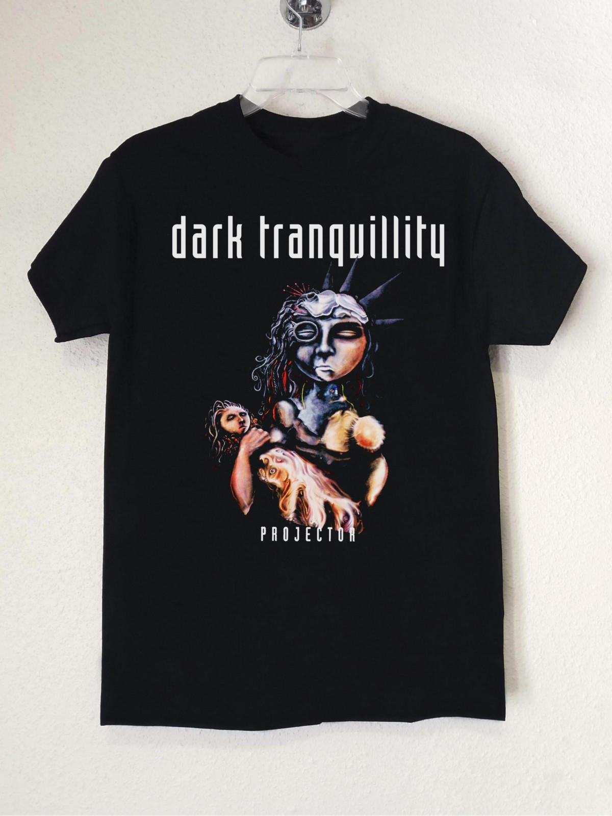 Dark Tranquillity Band Projector Unisex T-shirt Full Size LL1248 XXL
